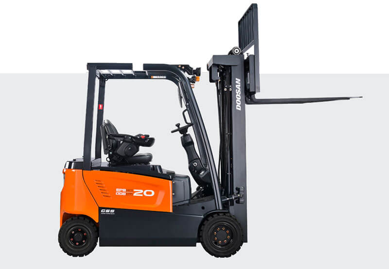 Forklift operator safely handling a commercial load in Hammersmith